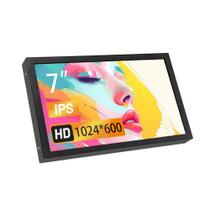 Monitor UnityOpt HDMI/VGA/AV/BNC 1024x600 LCD de 7 polegadas