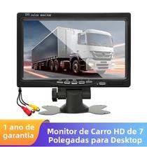 Monitor Universal De Painel De Carro De Alta Definição De 4,3 Pol. Com Instalação Fácil E Câmera De