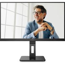 Monitor va 21.5 aoc 22p2um wide fhd vga/hdmi/dp pivot ajuste altura vesa preto