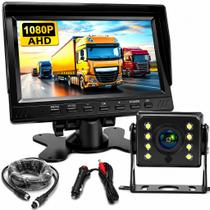 Monitor Veicular 10.1 Polegadas HD 2 Entradas Vídeo HDMI VGA BNC 12v 24v Câmera Ré Caminhão Ônibus Monitor Veicular 10.1 Polegadas HD 2 Entradas Vídeo HDMI VGA BNC 12v 24v Câmera Ré Caminhão Ônibus