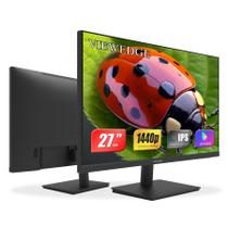 Monitor Viewedge de 27 polegadas 2K 2560x1440 QHD IPS 75 Hz HDMI DP