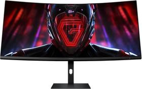 Monitor Xiaomi Curved Gaming 34 G34wqi Preto 180hz Com Altura Ajustável Monitor Xiaomi Curved Gaming 34 G34wqi Preto 180hz Com Altura Ajustável