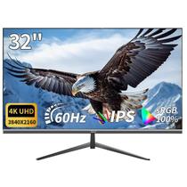 Monitor ZZA 4K UHD de 32 polegadas (3840 x 2160) IPS 60 Hz AMD FreeSync