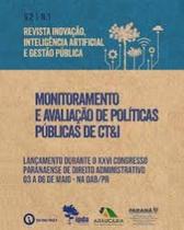 Monitoramento e Avaliação de Políticas Públicas de CT&I : Revista InovaçãoV2 N1