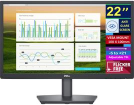 Monitore a tela Dell 22 FHD VA de 60 Hz com antirreflexo e alto-falante