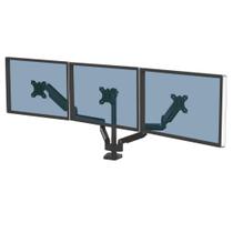 Monitore as portas USB triplas de 27" da série Arm Fellowes Platinum