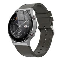 Monitores de atividade chronus smart watch 1.3 polegadas rodada colorida display bluetooth chamada lembrete de mensagem de música local