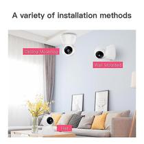 Monitores de bebê 1080p câmera ip câmera de segurança wifi câmera cctv sem fio vigilância câmeras de visão noturna ir