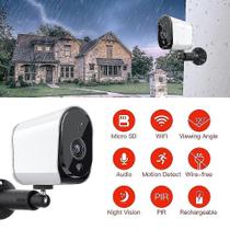 Monitores de bebê câmera full hd ao ar livre interna recarregável alimentada por bateria câmera de segurança sem fio câmeras cctv Monitores de bebê câmera full hd ao ar livre interna recarregável alimentada por bateria câmera de segurança sem fio câmeras cctv