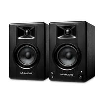 Monitores de Estúdio M-Audio BX3 - Par de Alto-Falantes de 120W (Preto)