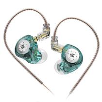 Monitores de ouvido kephifi KZ EDX Pro HiFi Stereo Sound Cyan Monitores de ouvido kephifi KZ EDX Pro HiFi Stereo Sound Cyan