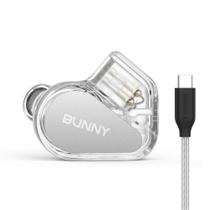 Monitores intra-auriculares e fones de ouvido TANCHJIM Bunny Type-C com microfone