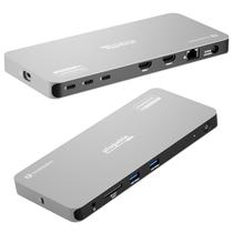 Monitores quádruplos Thunderbolt 4 Dock conectáveis TBT-6950PD de 100 W