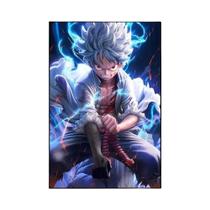 Monkey D Luffy Gear 5 ONE PIECE Adesivo De Pôster HD À Prova D'água Para Quarto, Casa, Sala De