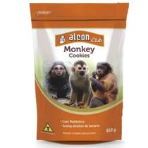 Monkey Macaco Sagui Cookies Alimento Completo para Primatas 450g Alcon Club Monkey Macaco Sagui Cookies Alimento Completo para Primatas 450g Alcon Club