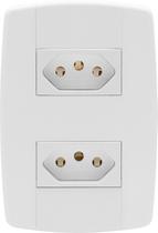 Monobloco Conjunto 2 Tomadas 10A 250V Ilumi Lev - 87120