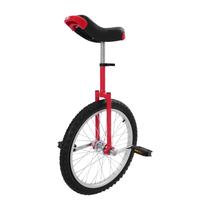 Monociclo DYNAMI 20" Altura Ajustável Vermelho para Uso Externo