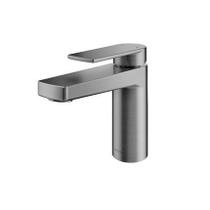 Monocomando Bica Baixa de Mesa para Lavatório Argon Grafite Escovado Docol