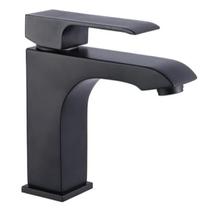 Monocomando bica baixa lavatorio lavabo dg 1185 preto fosco