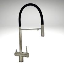Monocomando cozinha escovado c/ saida para filtro dg10566es Monocomando cozinha escovado c/ saida para filtro dg10566es