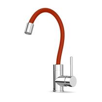 Monocomando Cozinha Mesa Bica Flexivel Colors Cromado Incepa