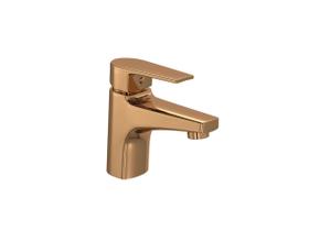 Monocomando de mesa bica baixa para lavatório Deca Level Red Gold