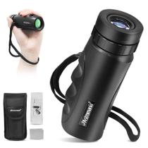 Monocular Astromania atualizado, compacto impermeável 8x25