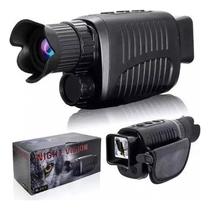 Monocular de Visão Noturna com Zoom 5x e Alcance de 300m - LED Infravermelho