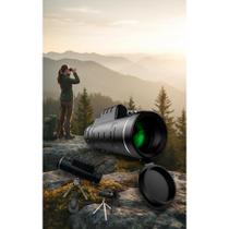 Monóculo 40x60 Profissional: Zoom Incrível + Tripé + Celular