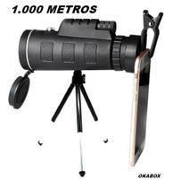 monóculo binóculos telescópio monocular suporte celular - 40X60 Luneta 1000 Metros