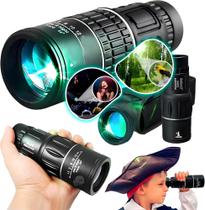 Monóculo Luneta Telescópio Tático Profissional Militar Espião Tatico Alcance 8km + Capa