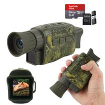 Monóculo Nv1000 Ideal Para Pesca 4k Visão Noturna 64gb Monóculo Nv1000 Ideal Para Pesca 4k Visão Noturna 64gb