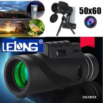 Monóculo Profissional Zoom 50X 2000m Tucano Militar - Tripé Monóculo Profissional Zoom 50X 2000m Tucano Militar - Tripé