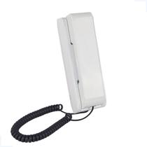 Monofone Para Interfone Residencial Branco Hdl Azs Com Botão Bivolt