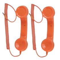 Monofone Pop Phone P2 Microfone Kit 2 Und Telefone Celular Vintage Atende Chamadas Ligaçoes Portatil Fone Ouvido - Mundo LGBT