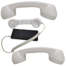 Monofone Pop Phone Vintage Microfone 3 Und Atende Ligaçoes Chamadas Celular Tablet Smartphone Audio Portatil