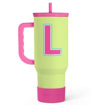 Monograma personalizado de canudo com alça de 40 onças do copo SANDJEST