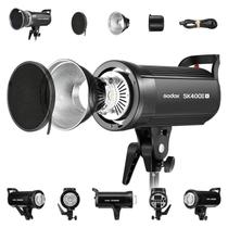 Monolight com flash estroboscópico de estúdio Godox SK400II-V SK400IIV 400Ws