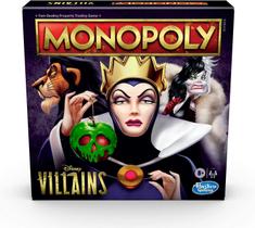 Monopólio: Disney Villains Edition Board Game for Kids Ages 8 and Up, Play as a Classic Disney Villain