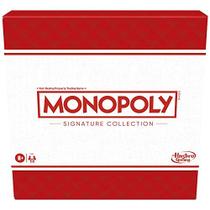 Monopoly Signature Collection Family Board Game para 2 a 6 jogadores, embalagem e componentes premium, armazenamento na caixa, jogo familiar para maiores de 8 anos