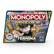 Monopoly Velocidade O Jogo Original de Compra e Venda de Propriedades em Português Hasbro E7033 Monopoly Velocidade O Jogo Original de Compra e Venda de Propriedades em Português Hasbro E7033