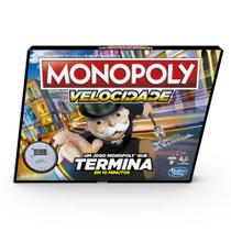 Monopoly Velocidade O Jogo Original de Compra e Venda de Propriedades em Português Hasbro E7033
