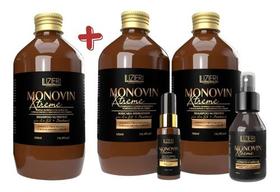 Monovin Crescimento Capilar 2 Shampoo Tônico Lizieri Cosmético