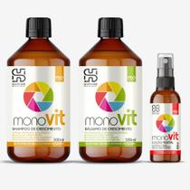 Monovit Pro Vitaminas 3 passos Crescimento Capilar
