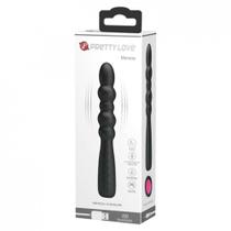 Monroe Plug Anal em Silicone Anelado Recarregável com 12 Níveis de Vibração - Pretty Love