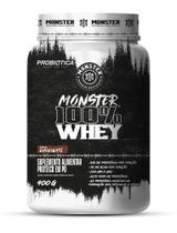 Monster 100% Whey 900g - Whey Protein Probiótica - Chocolate
