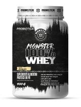 Monster 100% Whey 900g - Whey Protein Probiótica - Cookies