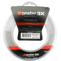 Monster 3x linha fluorcarbon 3.5 0,330mm 14.6lb 6,6kl 20 m Monster 3x linha fluorcarbon 3.5 0,330mm 14.6lb 6,6kl 20 m