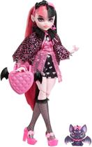 Monster High Boneca Draculaura 28cm Com Acessórios Mattel HHK51