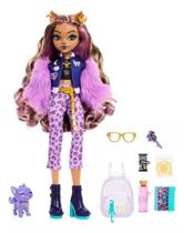 Monster High Core Boneca Clawdeen Wolf 25 Cm Novo Visual Com Monster Pet e Acessorios - Mattel